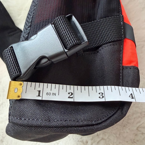 Outdoor RLX  Ralph Lauren Mini Sling Bag Backpack Neon Orange Hiking Gym Travel - Picture 15 of 16